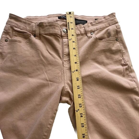 Buffalo David Bitton Women’s AUBREY Mid Rise Pink Ankle Jeans Stretch Size 10/30 - Picture 6 of 16